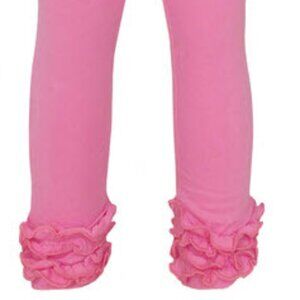 Ruffle Cotton Leggings